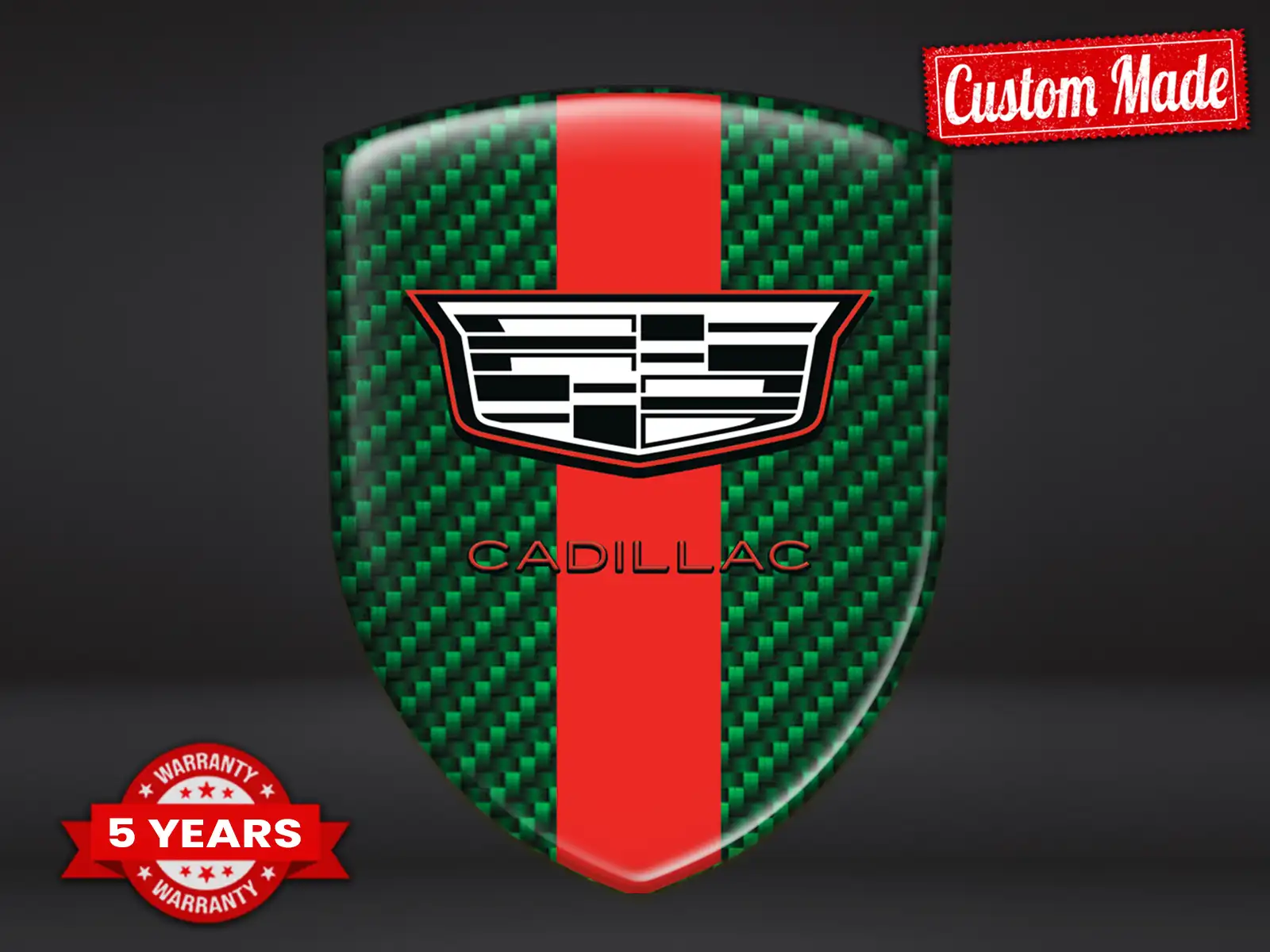 Cadillac Autocollants Logo Imprimés Pro Max Résistants Stylés